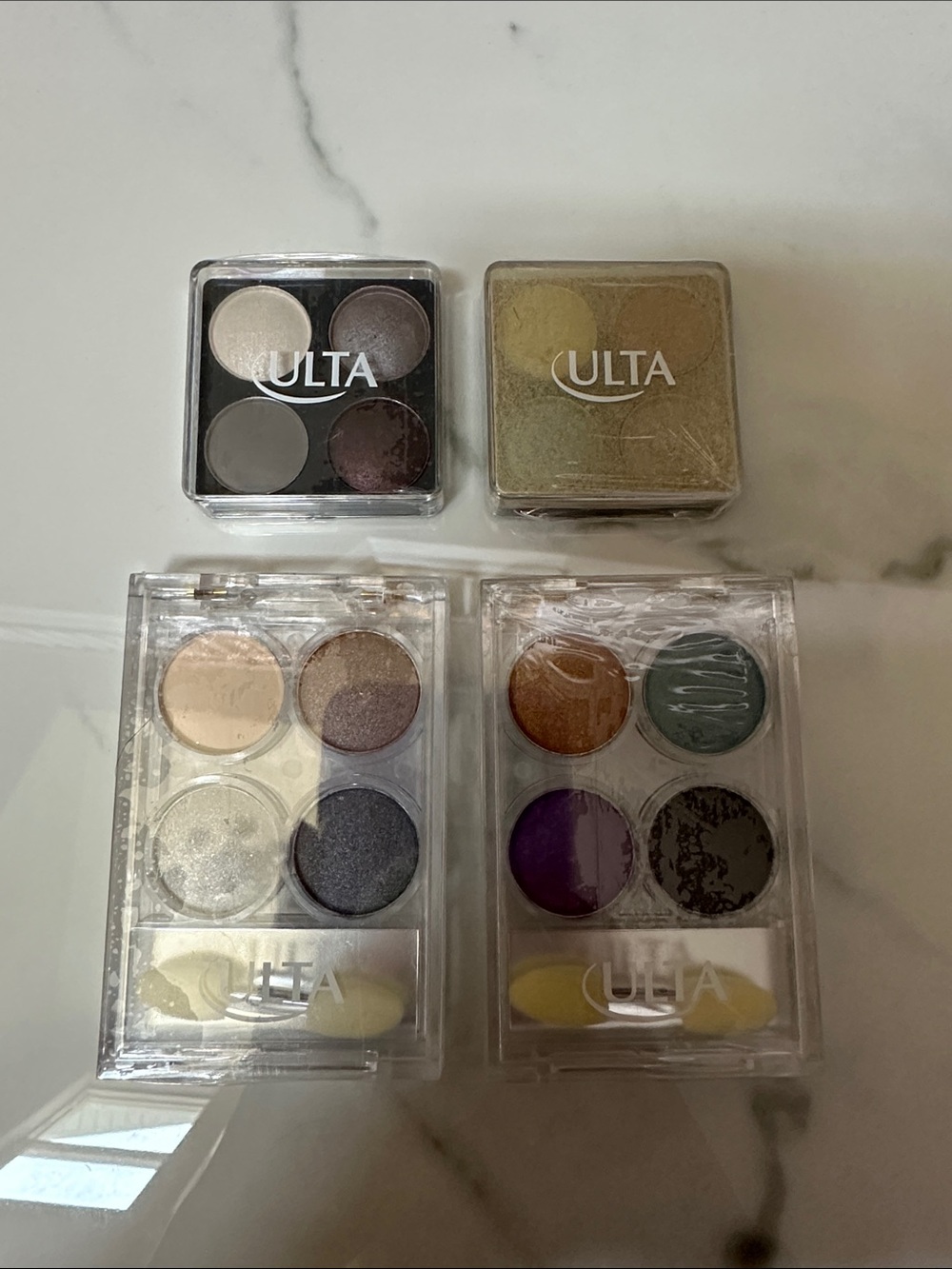 NWT 4 Ulta Beauty Eyeshadow Palettes Quads